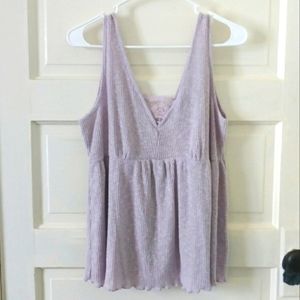NWOT Maurices Lace Tank Top